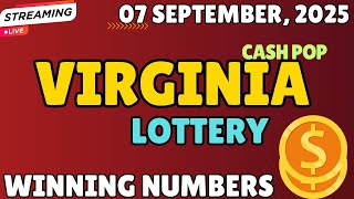 Virginia Cash Pop Lottery Results For - 07 Sep, 2025 - Coffee Break, Lunch Break - Cash 5- Powerball