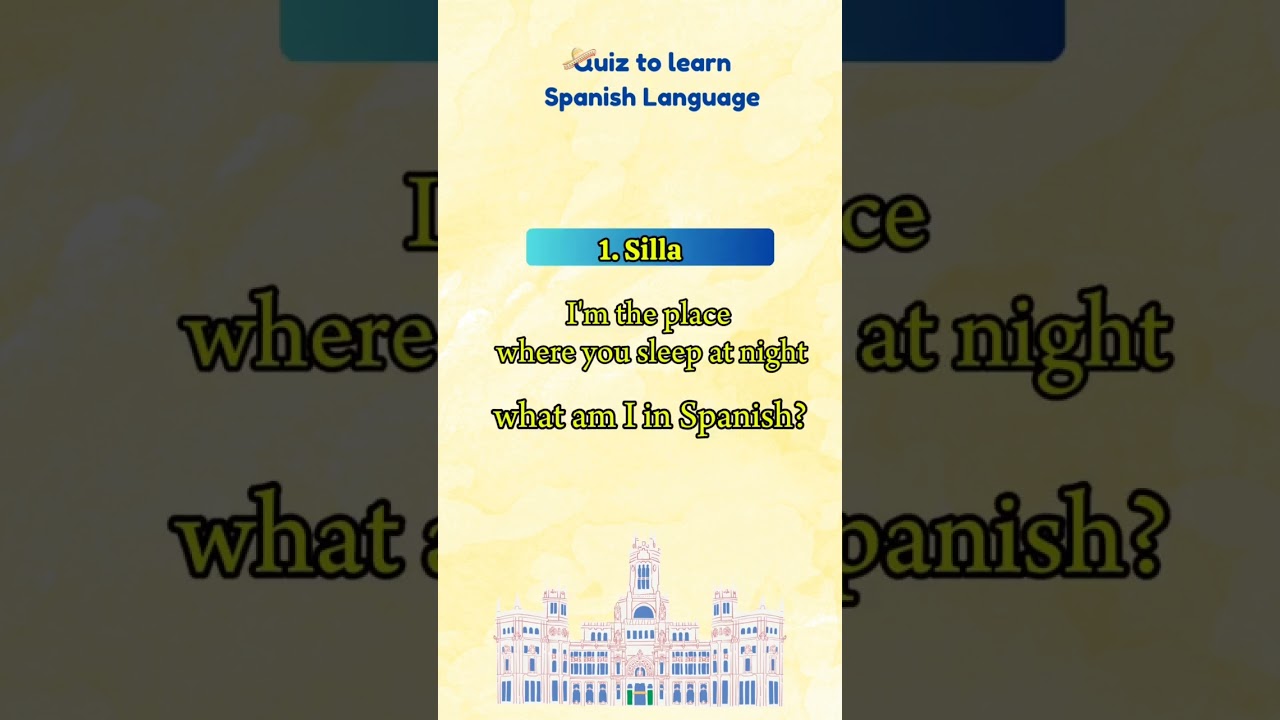 QUIZ SPANISH A1: How you call me in Spanish?