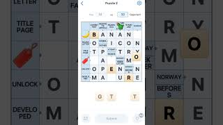 Puzzle 2 #crosswordmaster#games#puzzle#crosswords#crosswordpuzzle #fun