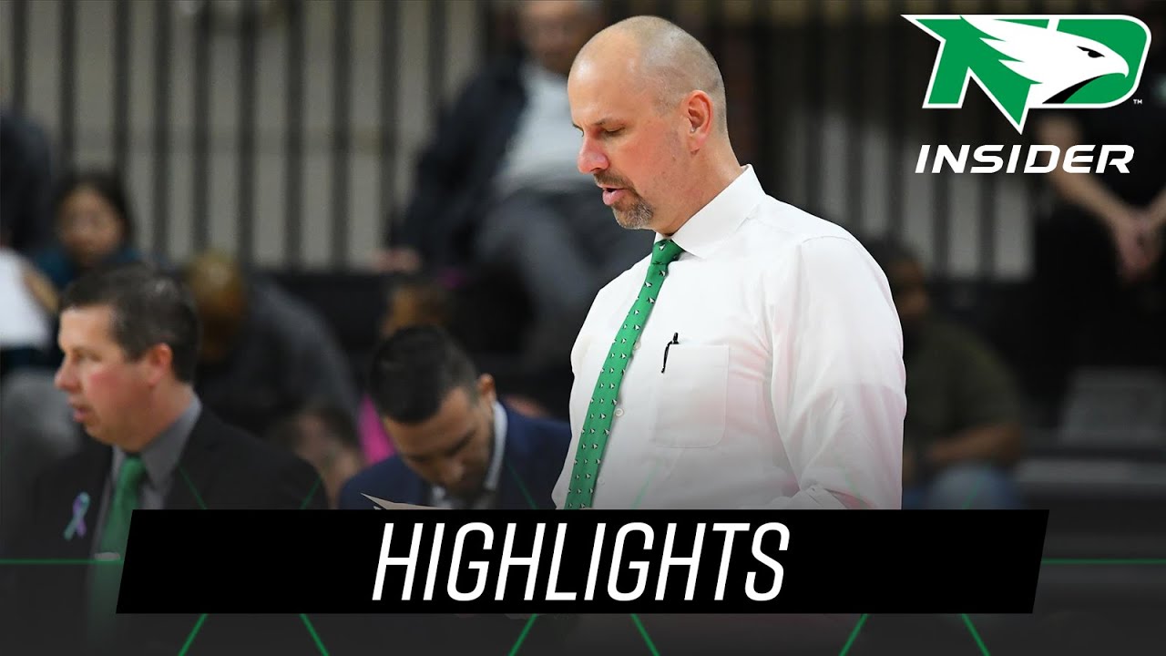 North Dakota Men's Basketball Highlights vs South Dakota 2/8/20