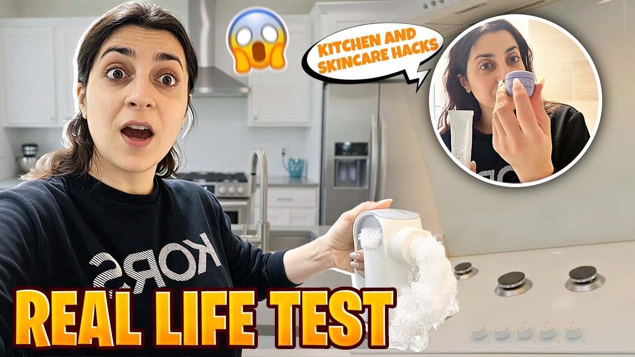 Tested These Home & Skincare Hacks in One Day… Worth the Hype? 👀