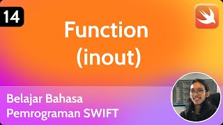 Function - inout | Dasar Pemrograman Swift
