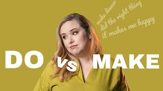 Kiedy Używać Do, A Kiedy Make? Etutor