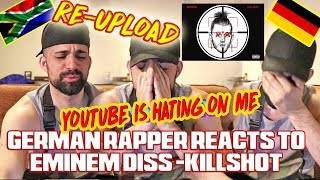 Eminem - KillShot (MGK Diss) ! GERMAN RAPPER REACTION (YOUTUBE SEEMS TO HATE ME FOR THIS!!!)