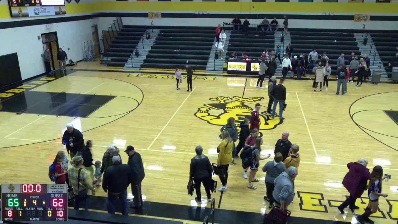 Emmetsburg High School vs Estherville Lincoln Central High School Mens