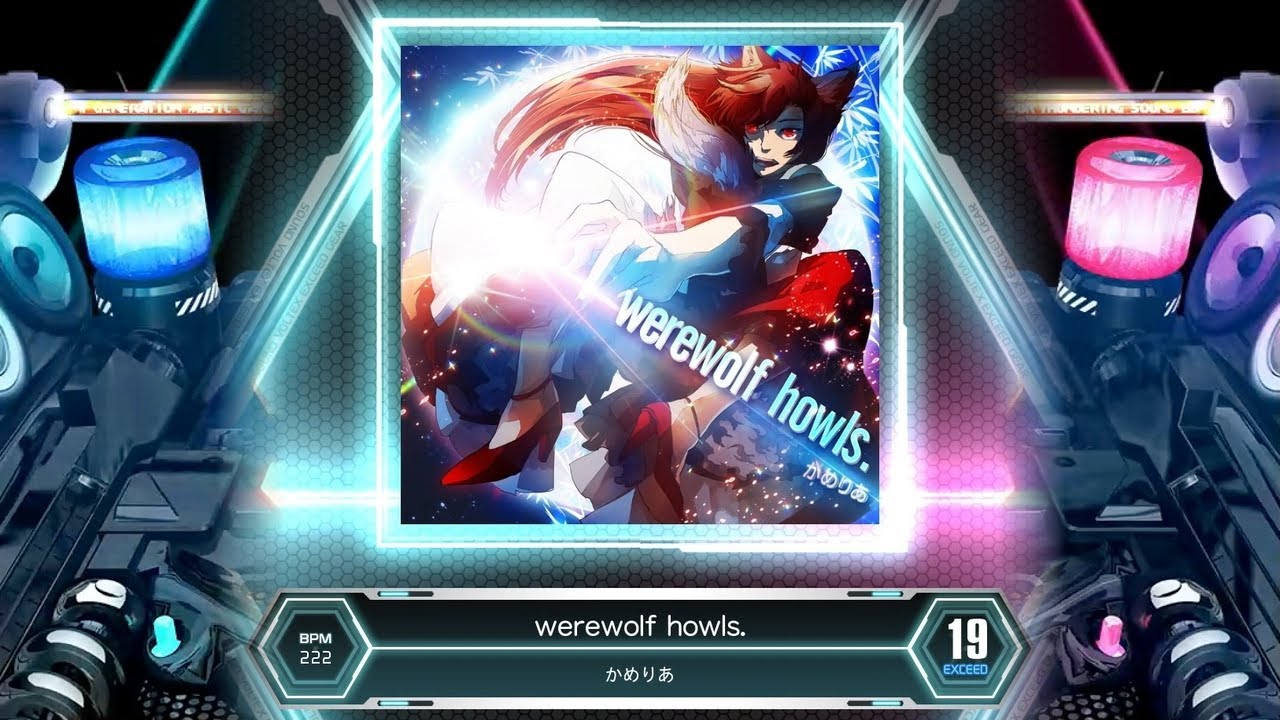 SDVX] werewolf howls. [XCD 19] (譜面確認) - YouTube