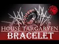 Game of Thrones House Targaryen Themed Paracord Bracelet—Solomon's Dragon