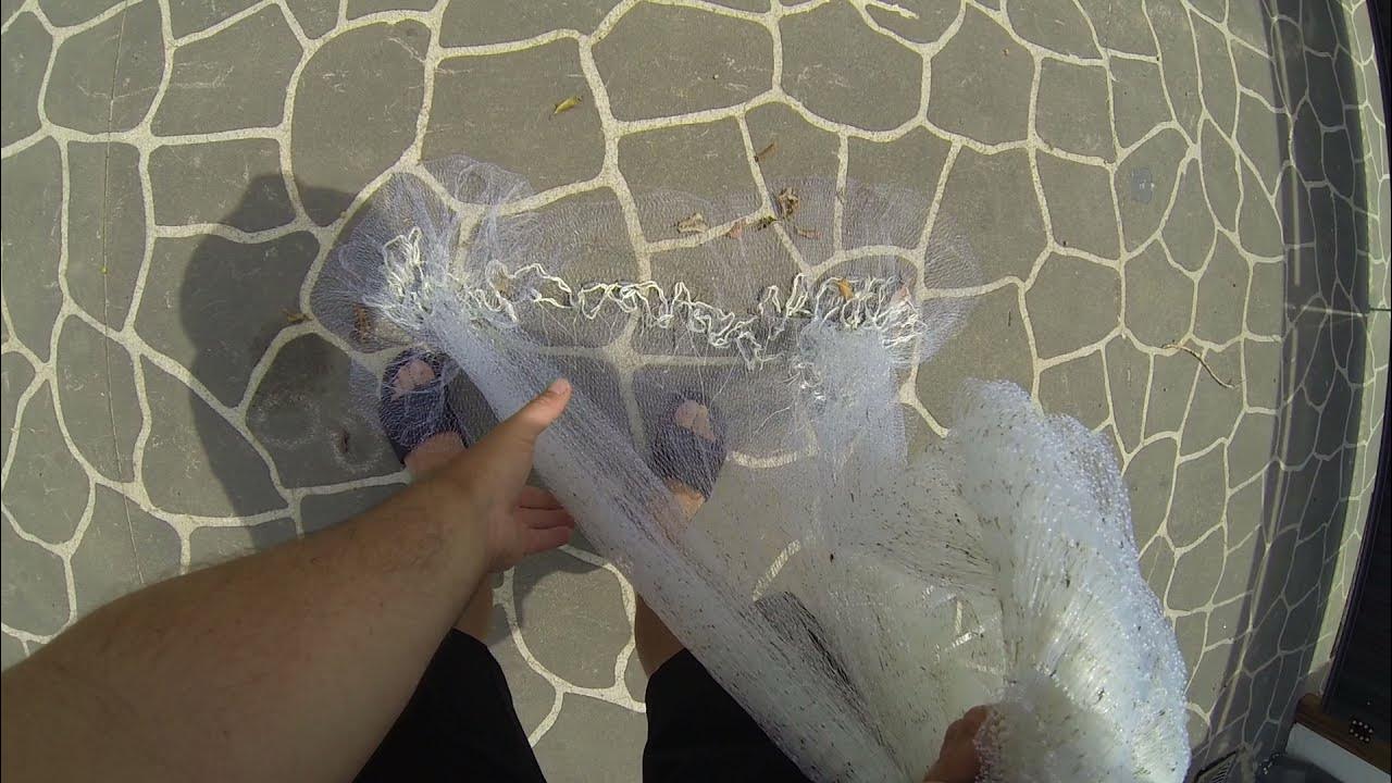 How to throw a cast net. Easy way to throw a cast net like the video
