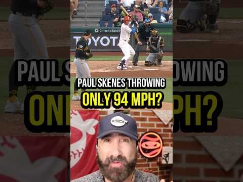 Why is Paul Skenes throwing only 94 mph?
