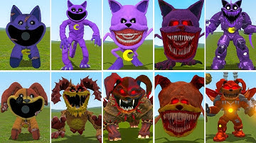 EVOLUTION OF ALL NEW CATNAP VS DOGDAY SMILING CRITTERS POPPY PLAYTIME CHAPTER 3 In Garry