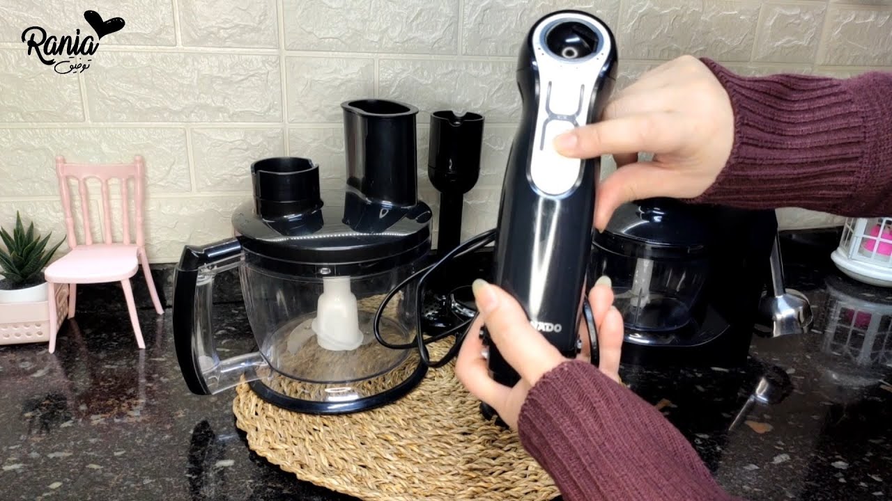 هاند بلندر تورنيدو | محضر طعام تورنيدو عيوبه ومميزاته واستخدام كل قطعة صح للحفاظ عليه hand blender