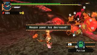 MHFU Teostra VS Eternal Strife