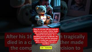 💓 “His Son’s Heartbeat in a Teddy Bear” — A Gift Beyond Words! 🎭 Love never truly dies… even after