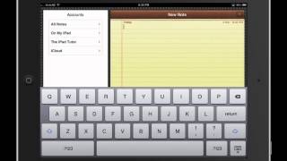 0047 Notes in iOS 6