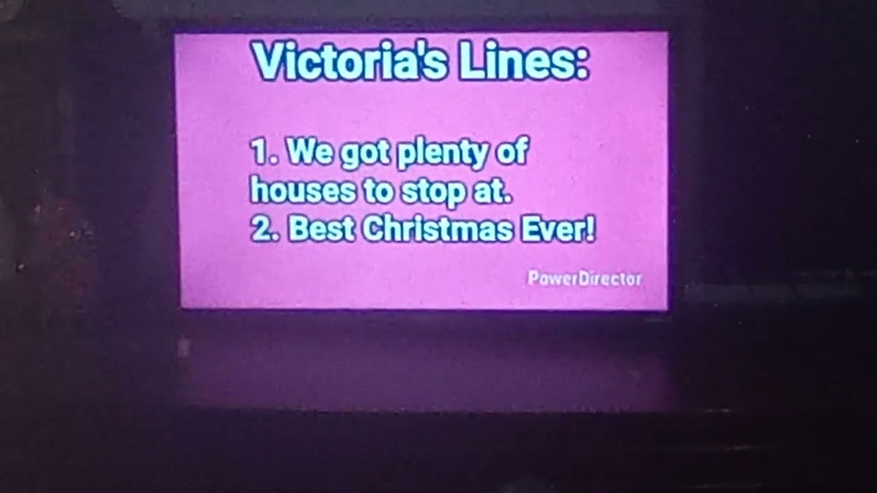 My lines for the Christmas short for my best friend @teont.steveson