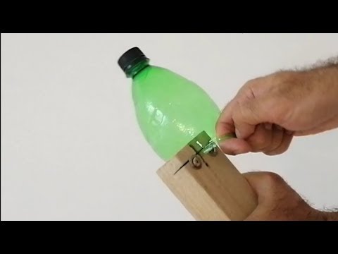 فيديو: كيفية صنع قطاعة للزجاجات البلاستيكية