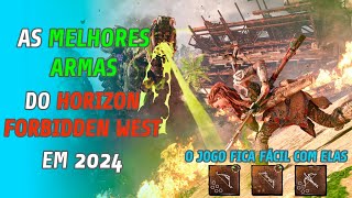 As Melhores Armas de Horizon Forbidden West Edição Completa em 2024