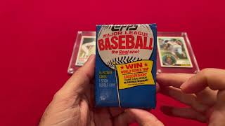 1983 Topps Baseball Card Wax Pack Opening