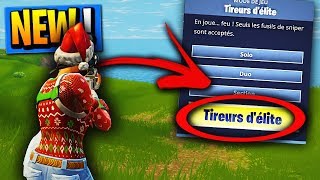 TOP 1 SUR LE  NOUVEAU MODE 'SNIPER' de Fortnite: Battle Royale ! (TIREUR D'ÉLITE)