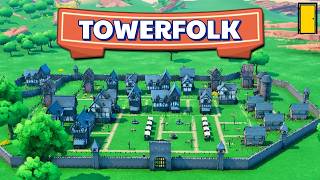 For King and Countryside! | Towerfolk (Medieval City Builder) screenshot 4