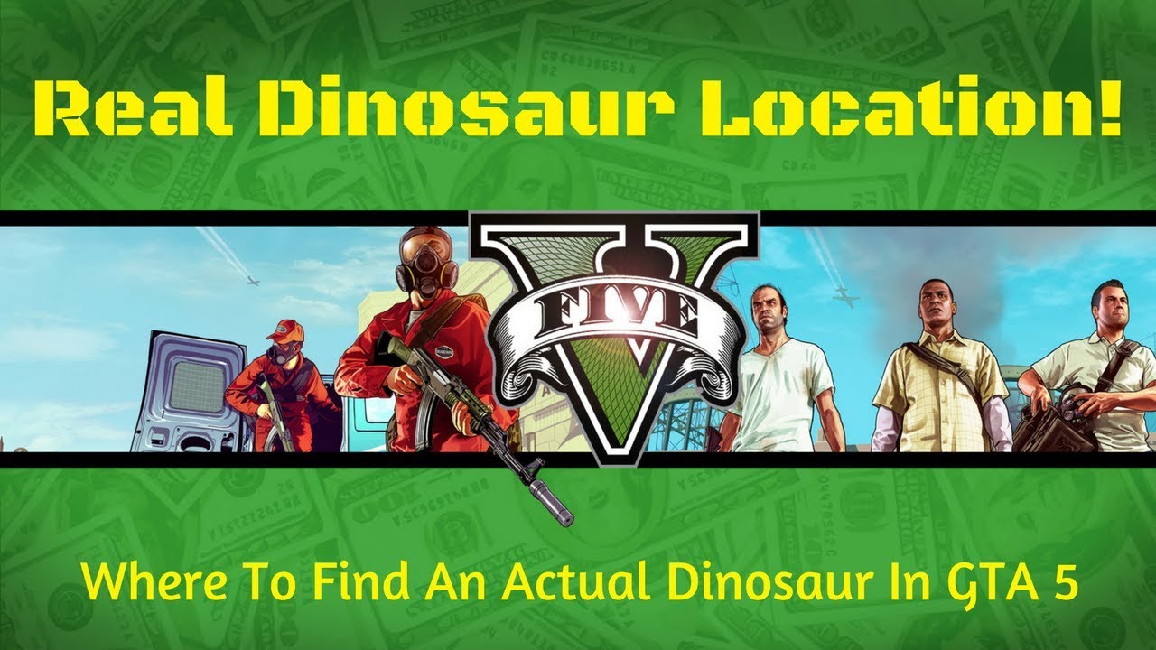 GTA 5 Dinosaur Location! YouTube