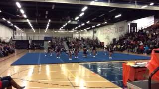 JCA varsity cheer 2013