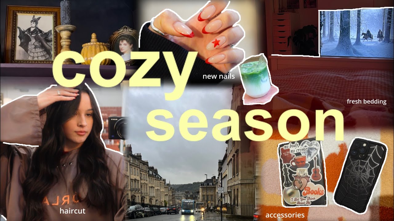Resetting for cozy season 🤎🍁 (hair, nails, decorating, healthy habits