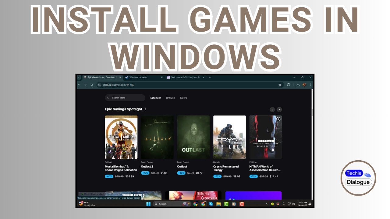 How to Install Games in Windows 11 - Step-by-Step Guide {2025} - YouTube
