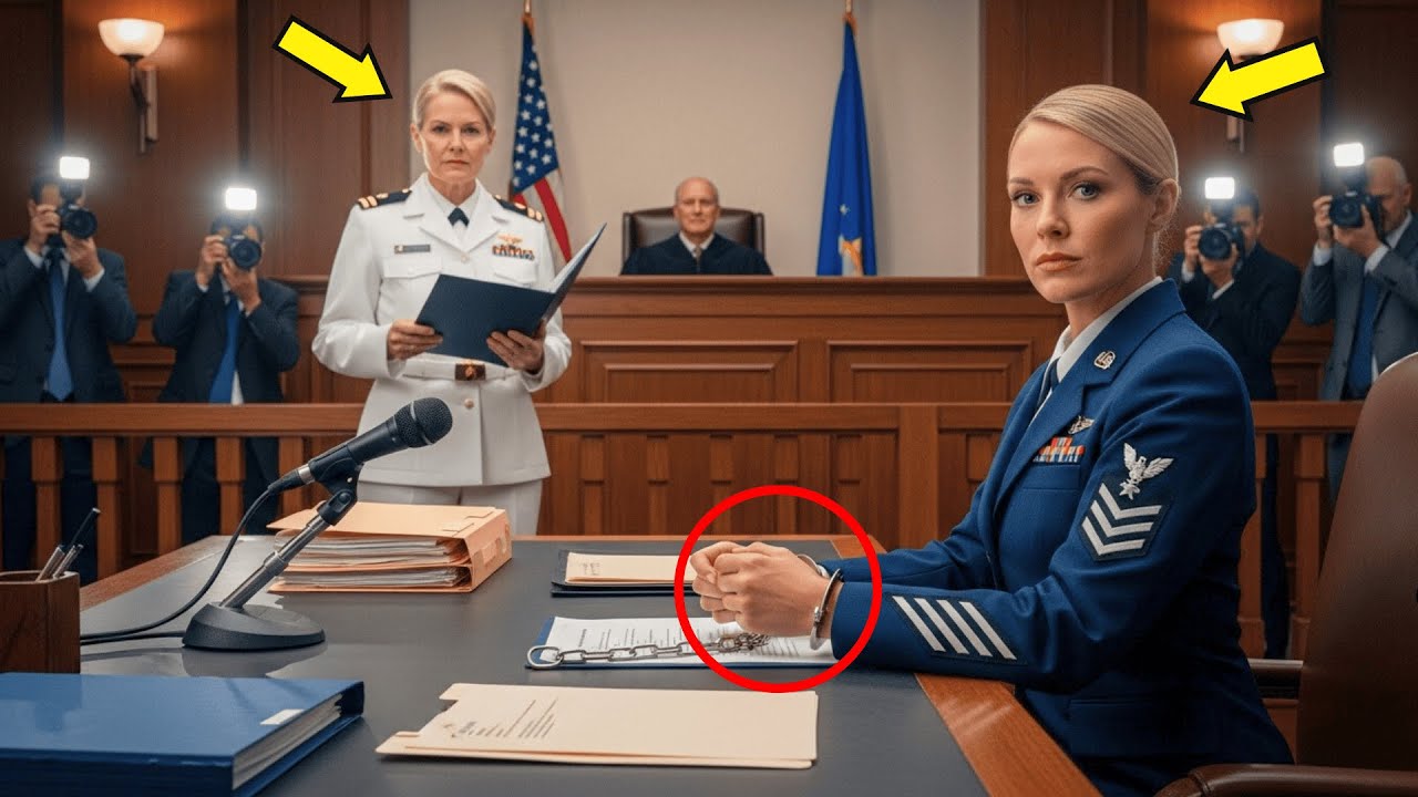 Ammanettano una cecchina dei SEAL in aula — poi entra un ammiraglio e cala il gelo