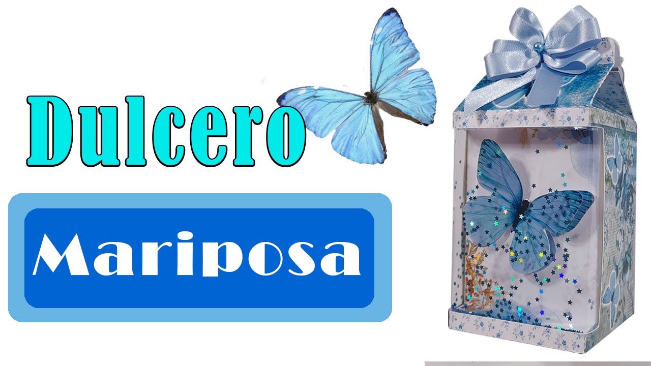 BLUE BUTTERFLY BOX 🦋🦋 /𝐂𝐀𝐉𝐀 𝐌𝐀𝐑𝐈𝐏𝐎𝐒𝐀 𝐀𝐙𝐔𝐋 🦋🦋🦋🦋 YouTube