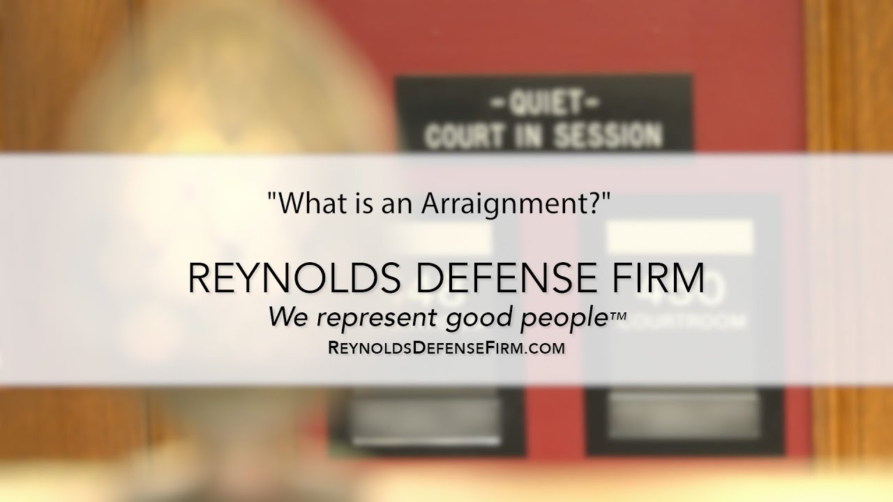 Multnomah County DUI attorney FAQ -What is an Arraignment?