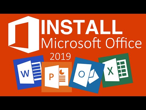 HOW TO Install Microsoft Office 2019 (MS WORD, EXCEL, POWERPOINT)