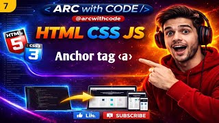 HTML anchor tags & attributes example in hindi and english #csclass #csc #anchor tag