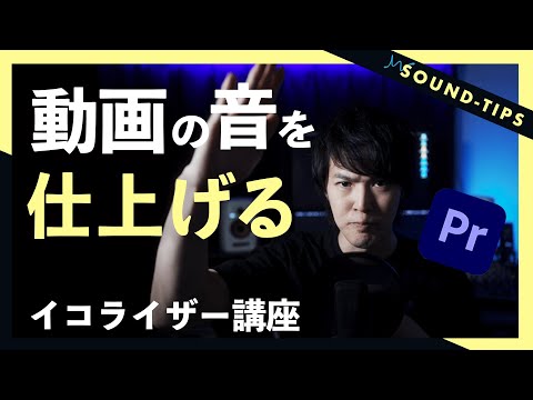動画制作者のための音声編集講座② イコライザー (EQ)編  | Premiere Pro
