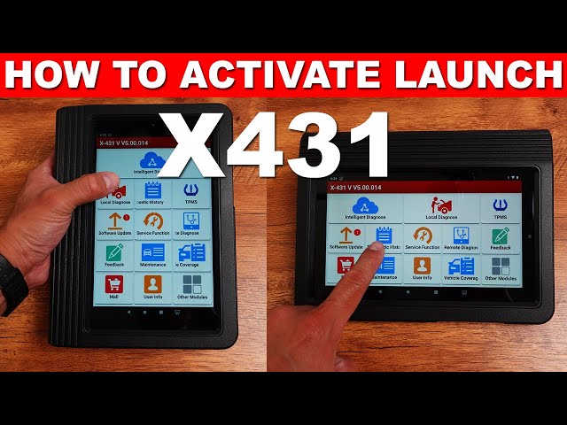Launch X431 SETUP and ACTIVATION Process (X-431 Car Scanner) 