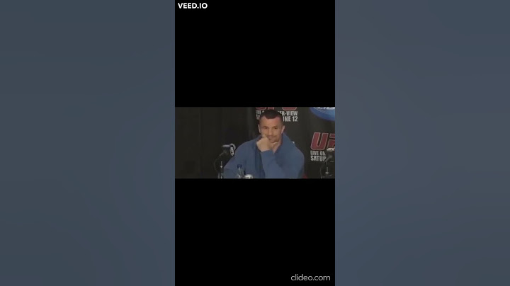 Mirko "Cro Cop" Filipovic's Hilarious Response to Reporter's Question