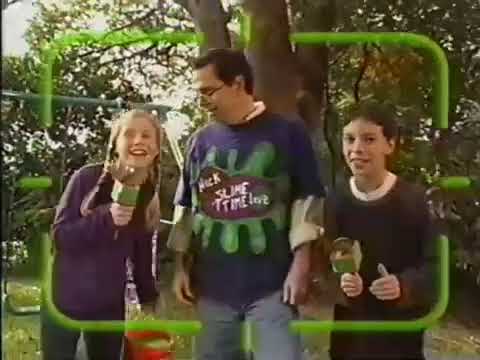 Slime Time Live Promo- Pie \u0026 Slime (2002)