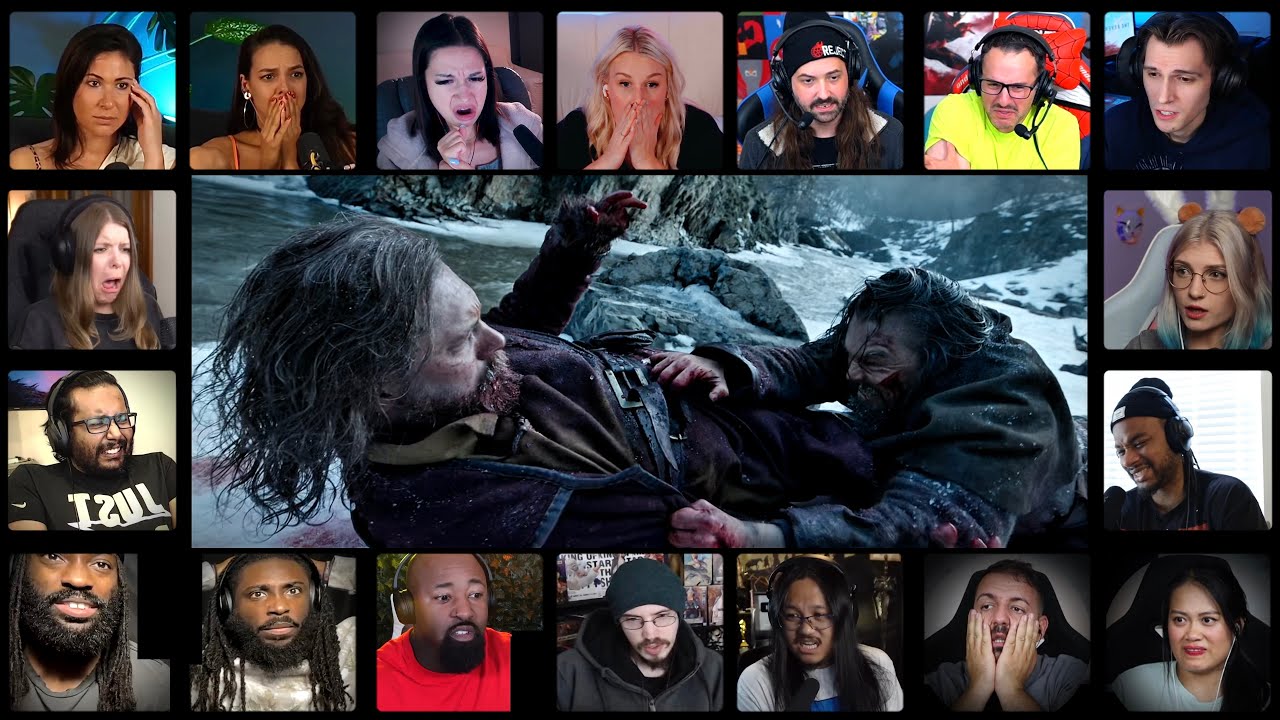 Final Battle Scene  | The Revenant (2015) * Reaction Mashup