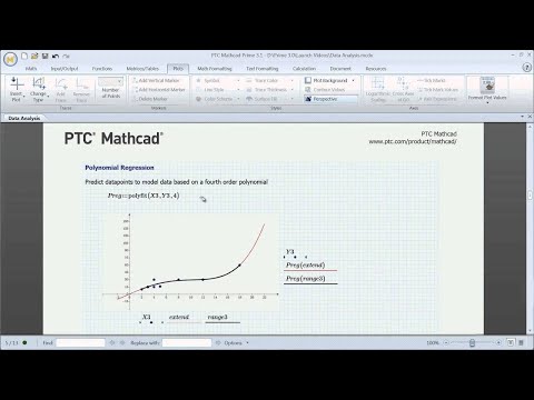 Engineering Data Analysis | PTC Mathcad