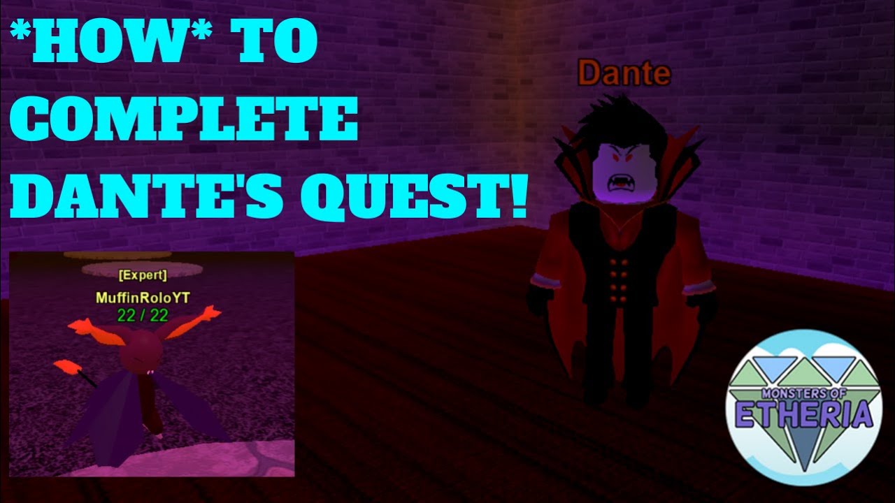 Dante Quest Roblox Monsters Of Etheria - roblox trigon hack bux gg site