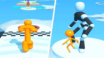 Tall Man Run - ALL LEVELS Walkthrough - Android, iOS (Levels 1-3)