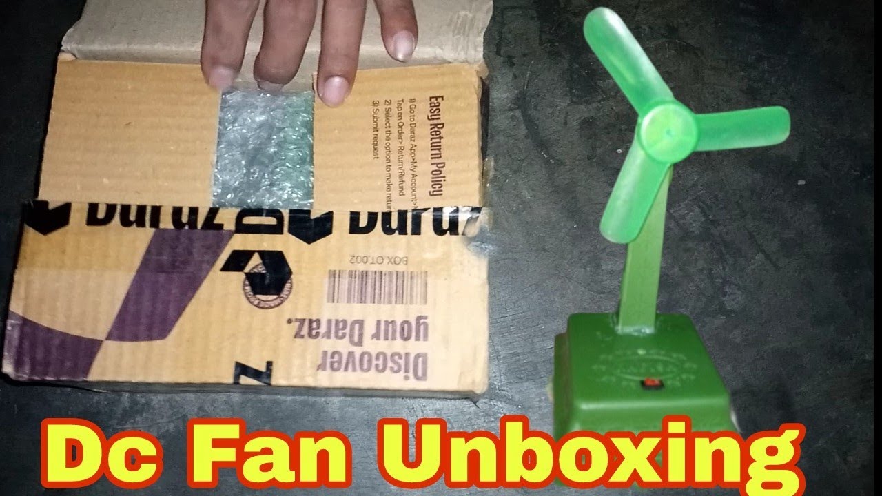 Dc fan unboxing / dc fan kit unboxing Joy3601234 joy360 YouTube