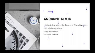 ChronoLogic Webinar 4/3/18- MyCrypto Integration and News