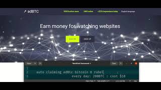 Adbtc Auto Claiming Btc And Rubel 10