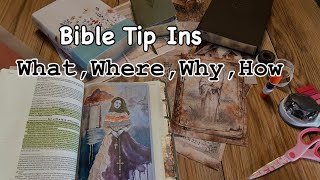Bible Tip Ins !  What.where,why,how