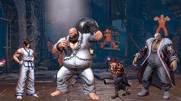 Kim Kaphwan Solo vs Chang Koehan Team Battle - KOF XIV