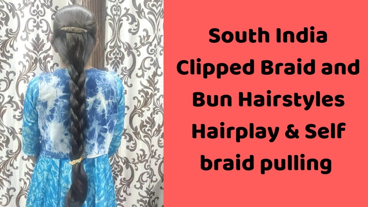 Blond hair clipped back with a braid - wide 7