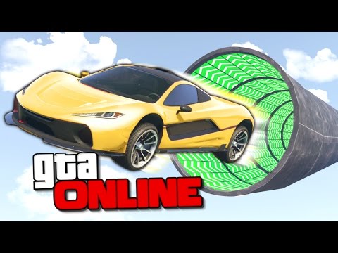 Видео: РАЗГОН ДО 1000 КМ/Ч В БЕСКОНЕЧНОЙ ТРУБЕ УСКОРЕНИЯ В GTA 5 ONLINE ( ГОНКИ )