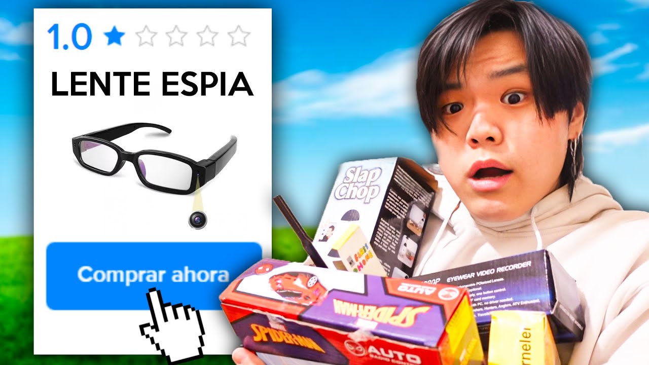 Compré los Productos PEORES Calificados de Internet