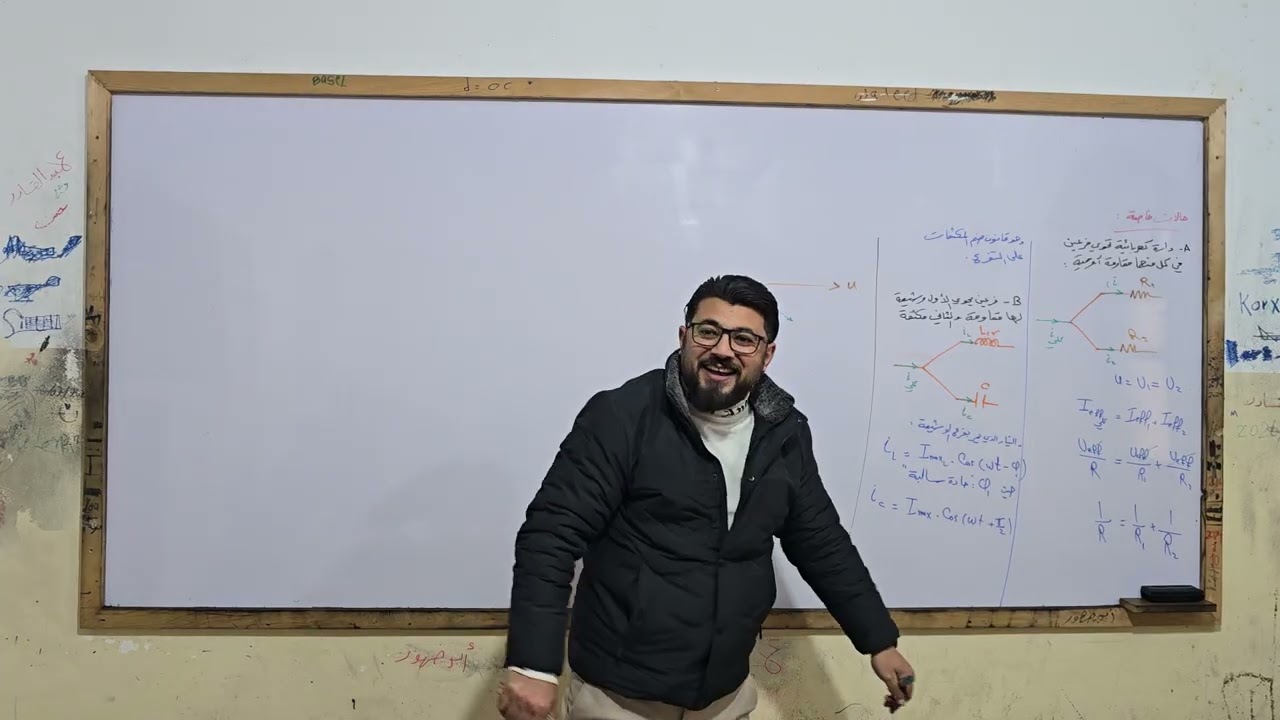 حالة خاصة في التيار المتناوب مع استاذ  محمد خير العبد